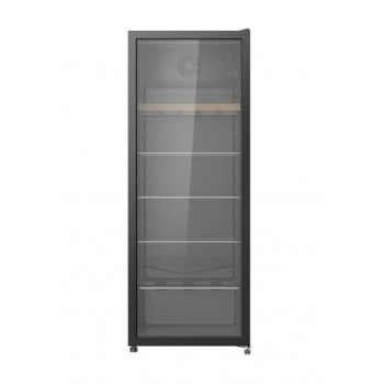 CBC233BG CHIQ 233 L Glass Door with Black Frame Beverage Fridge 
